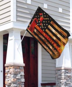 firefighter american flag 6855