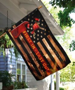 firefighter american flag 6932