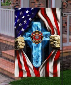 firefighter american flag bnn260f 8532