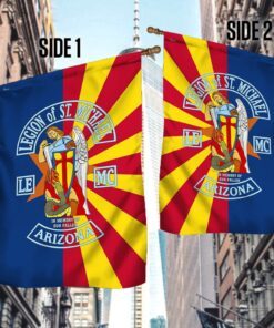 flag of arizona legion of st. michael nnt488f 5566