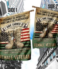 forever the title female veteran flag 1956