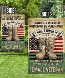 forever the title female veteran flag 3914