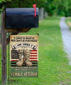 forever the title female veteran flag 5040