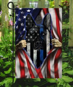 german shepherd k9 unit flag 2560