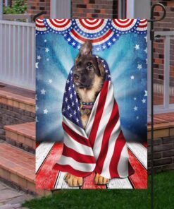 german shepherd wrap in glory american flag thb3483fv1 2753