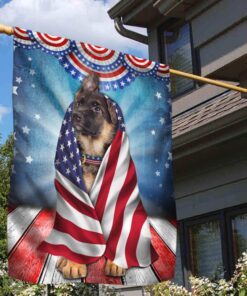 german shepherd wrap in glory american flag thb3483fv1 4017