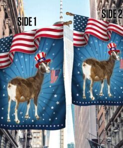 goat 4th of july independence day flag tqn202f 5254