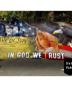 god eagle grommet flag in god we trust mlh2239gf 7269