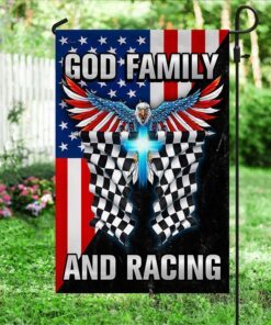 god family and racing flag mln72f 3595