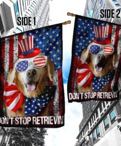 golden retrive live love flag ntb76fv1 1562