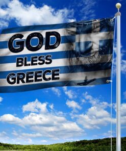 greek grommet flag god bless greece bnn605gf 1810