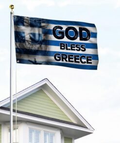 greek grommet flag god bless greece bnn605gf 6445