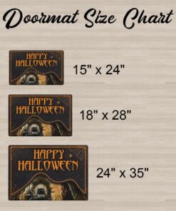 halloween doormat pitbull dog hide it ntb217dm 2378