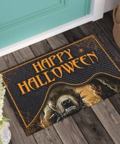 halloween doormat pitbull dog hide it ntb217dm 2545