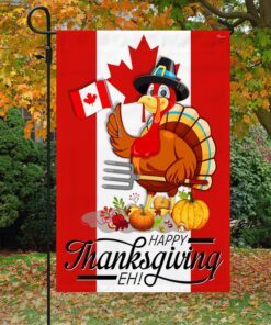 happy canadian thanksgiving flag turkey canada flag tqn408f 1533