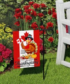 happy canadian thanksgiving flag turkey canada flag tqn408f 3922