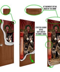 happy family donkey door cover 1311