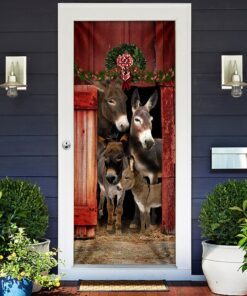 happy family donkey door cover 3594