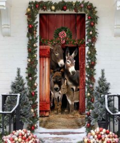 happy family donkey door cover 6331