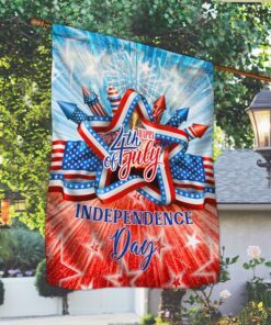 happy independence day flag freedom firework lnt0129f 1108