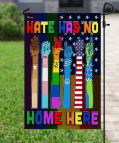 hate has no home here flag 2856