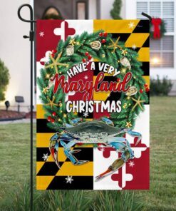 have a very maryland christmas flag bnn672f 3184