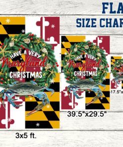 have a very maryland christmas flag bnn672f 4717