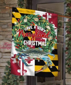 have a very maryland christmas flag bnn672f 8343