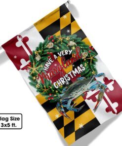 have a very maryland christmas flag bnn672f 8507