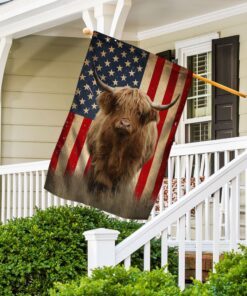 highland cattle flag lha1760f 2642