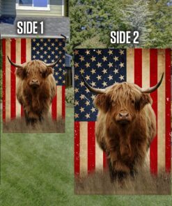 highland cattle flag lha1760f 8897