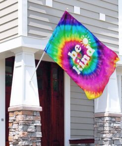 hippie be kind flag 5406