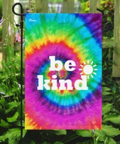 hippie be kind flag 8139