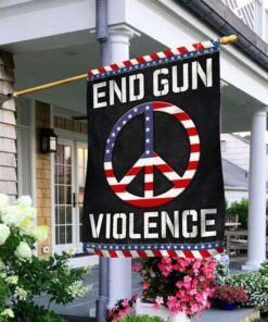 hippie flag end gun violence tqn194f 2844