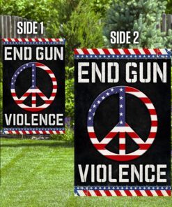 hippie flag end gun violence tqn194f 7798