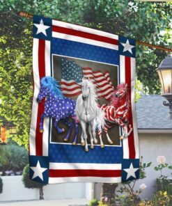 horse flag independence day horses flag qtr235f 3599