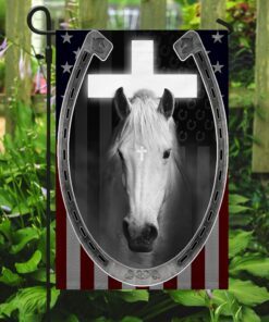 horse flag jesus and white horse bnn93fv1 4555