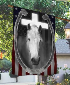 horse flag jesus and white horse bnn93fv1 5931