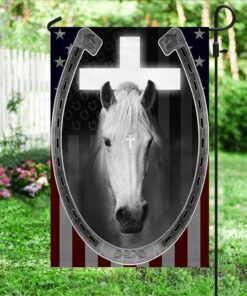 horse flag jesus and white horse bnn93fv1 8360