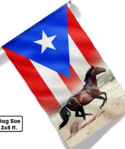 horse puerto rico flag tqn1127f 2861