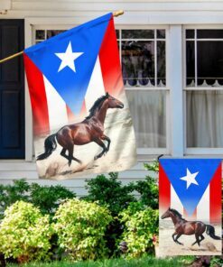 horse puerto rico flag tqn1127f 5111