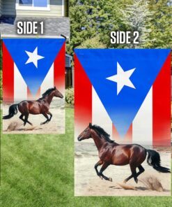 horse puerto rico flag tqn1127f 7406