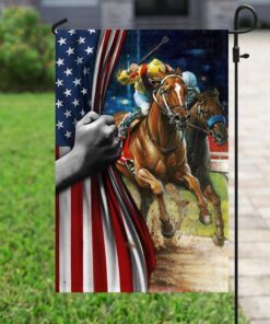 horse racing flag 3035