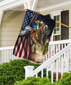 horse racing flag 4307