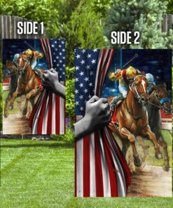 horse racing flag 7657