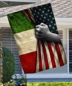 italian american flag trn101f 6724