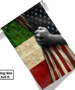 italian american flag trn101f 6865