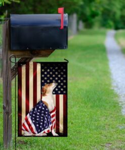 jack russell terrier american patriot flag 2999