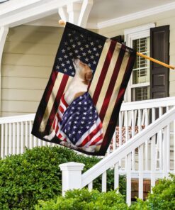 jack russell terrier american patriot flag 5304