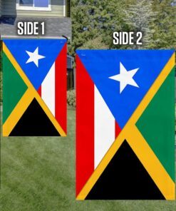 jamaica and puerto rico flag combine lnt704f 6240